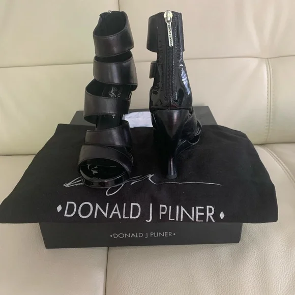 Donal J planner shoes leather / pattern - Picture 2 of 2